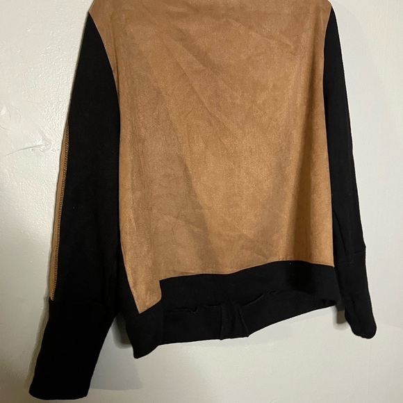 DREW DELILAH CARDIGAN black and brown with soft comfort sweater - Picture 7 of 7